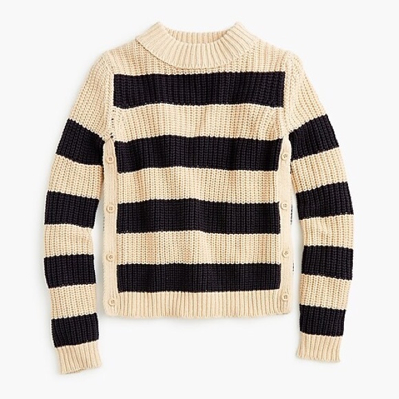 ✨NWT✨ The Reeds X J.Crew rugby sweater w. buttons - Picture 6 of 6